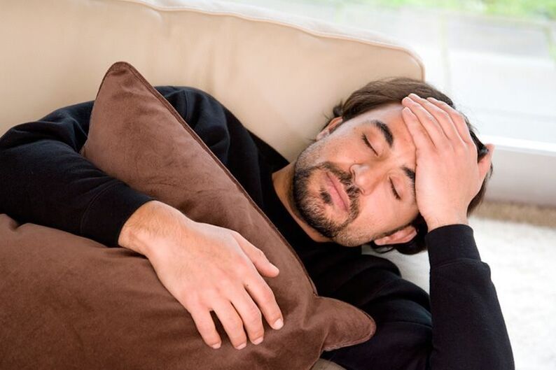 Slikta pašsajūta prostatīta dēļ