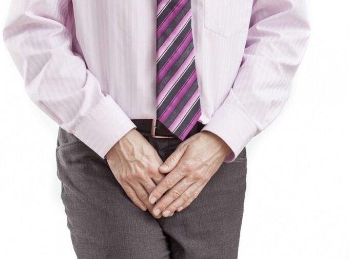 sāpes cirkšņā ar prostatītu